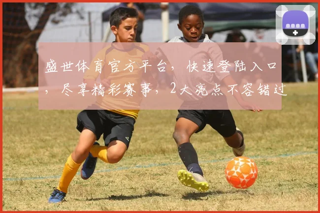 盛世体育官方平台，快速登陆入口，尽享精彩赛事，2大亮点不容错过，立即体验